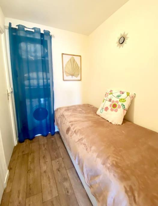 Studio Entre Mer Et Dunes Avec Balcon Vue Laterale Mer 50M Plage Pour 3 Pers Wifi Menage Compris Fort-Mahon-Plage Exterior photo